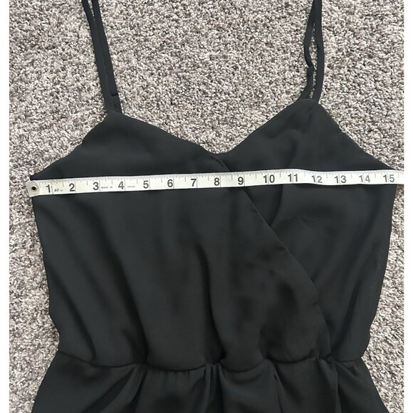 Xhilaration Little Black Dress Womens Small Sleeveless Adjustable Strap - Picture 6 of 7